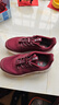 足力健【38節禮物】老人鞋中老年輕便休閑散步鞋2431380J 女 酒紅 37 曬單實(shí)拍圖