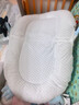 樂(lè )韻寶（leyunbaby）嬰兒床中床新生寶寶仿生床斜坡枕墊睡覺(jué)可移動(dòng)便攜式防壓防驚神器 曬單實(shí)拍圖