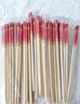烏斯京（WOLSGIN）一次性筷子紅花高檔獨立包裝筷子加長(cháng)加粗廚房喜慶春節筷子 50雙 曬單實(shí)拍圖