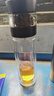 富光雙層玻璃杯茶水分離泡茶杯子 高硼硅玻璃水杯商務(wù)便攜男黑色300ml 曬單實(shí)拍圖