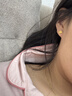 周六福黃金耳釘女滿(mǎn)天星耳飾計價(jià)AA092123約1.33g一對生日禮物 曬單實(shí)拍圖