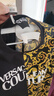 VERSACE JEANS COUTURE范思哲【禮物】男裝印花短袖T恤男 曬單實(shí)拍圖