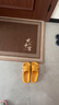XGGC卡皮巴拉卡通兒童拖鞋女孩室內家居厚底防滑可愛(ài)涼拖女 黃色38-39 曬單實(shí)拍圖