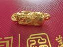 第一福咬錢(qián)貔貅黃金足金古法瑞獸招財納福儲值投資擺件送男生馬年禮物 5g【小版】 曬單實(shí)拍圖