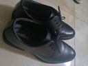卡帝樂(lè )鱷魚(yú)（CARTELO）軟牛皮男士皮鞋商務(wù)正裝鞋男內增高男鞋加絨皮鞋男9585 黑色 41 曬單實(shí)拍圖