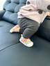 kids.ing可迪星嬰童學(xué)步鞋1段2026春季男女寶寶嬰幼兒網(wǎng)面軟底 粉紫 18 曬單實(shí)拍圖