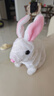Honey Joy仿真毛絨兒童玩具兔兔會(huì )走會(huì )叫電動(dòng)寵物白色兔子禮物 曬單實(shí)拍圖
