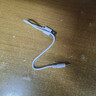 品奈優(yōu)圓孔充電線(xiàn)圓頭電源線(xiàn)usb轉dc3.5mm適用洗臉儀臺燈小風(fēng)扇電動(dòng)牙刷音響5v 3.5mm圓頭線(xiàn)丨白色  25厘米 曬單實(shí)拍圖