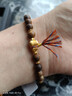 佐卡伊足金手鏈福祿葫蘆文玩奇楠沉香足金手串送朋友生日禮物約0.7g 曬單實(shí)拍圖