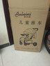 安貝尼 嬰兒推車(chē)可坐可躺雙向推行小孩手推車(chē)四輪減震可折疊BB車(chē) 至尊版-牛仔灰四輪橡膠+四輪減震 曬單實(shí)拍圖