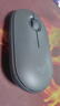羅技（Logitech）時(shí)尚系列 PEBBLE鼠標 無(wú)線(xiàn)藍牙鼠標 辦公靜音鼠標 女性鼠標對稱(chēng)鼠標 鵝卵石造型 石墨黑 曬單實(shí)拍圖