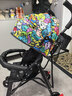 1號起點(diǎn)（yi hao qi dian）嬰兒推車(chē)輕便折疊簡(jiǎn)易超小巧便攜可坐可躺可坐式手推遛娃傘車(chē) 豪華款全棚-只可坐-趣多彩T1 曬單實(shí)拍圖