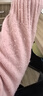 MUSLEY QUEEN新款100%全羊毛女無(wú)縫針織衫毛衣百搭套頭打底衫 半高領(lǐng)-藕粉 L 曬單實(shí)拍圖