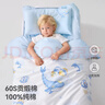 貝肽斯幼兒園被子六件套嬰兒寶寶入園專(zhuān)用兒童午睡床上用品純棉被套云海 曬單實(shí)拍圖