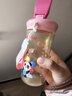 千禧寶貝ppsu水杯兒童喝水杯飲水杯子耐高溫食品級辦公室咖啡杯便攜式大人 新款 粉色【雙飲口隨心杯-加厚PP材質(zhì)】 330ml 曬單實(shí)拍圖