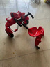 反哺兒童漂移車(chē)三輪車(chē)飛機車(chē)腳踏車(chē)3-6歲男女孩扭扭車(chē)搖擺車(chē)生日禮物 紅+音樂(lè )燈光+座椅調節+發(fā)泡輪 曬單實(shí)拍圖
