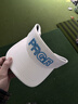 PRGR高爾夫球帽男士無(wú)頂帽golf運動(dòng)遮陽(yáng)帽子 軟帽檐 吸汗速干 白藍 PV-105 曬單實(shí)拍圖
