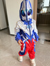 ULTRAMAN【正版】奧特曼衣服男童外套套裝【賽羅】春秋連帽護鏡套裝110cm 曬單實(shí)拍圖