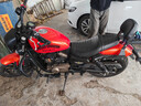 英邁綸二手奔達金吉拉300灰石300雙缸水冷哈雷復古太子巡航摩托車(chē)可上牌 紅色 牌證齊全可上牌 曬單實(shí)拍圖