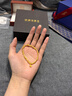 明牌珠寶新年禮物足金古法黃金竹節梅花手鏈青梅竹馬手串AFK0244工費1200 足金 約13.37克 曬單實(shí)拍圖