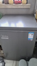 美的（Midea）100L單溫家用冰柜減霜冷藏冷凍柜兩用小冰柜一級能效節能冷柜小型冰箱BD/BC-100KMF(E)國家補貼 曬單實(shí)拍圖