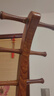 萬(wàn)錦福紅木家具非洲花梨（學(xué)名：刺猬紫檀）衣帽架實(shí)木新中式臥室家用衣服架子落地式掛衣架 琵琶衣帽架40*28*174cm 曬單實(shí)拍圖