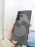 大s殼適用三星S25Ultra手機殼s25u時(shí)尚簡(jiǎn)約風(fēng)防摔保護套 鈦黑色 SM-S25Ultra 曬單實(shí)拍圖