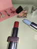 普拉達（PRADA）38婦女節禮物唇膏藍色口紅001莫測藍 潤唇膏滋潤生日禮物送女友 曬單實(shí)拍圖