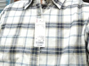 優(yōu)衣庫男女裝法蘭絨格子襯衫長(cháng)袖襯衣薄外套481225 481225/30淺米色 L 曬單實(shí)拍圖
