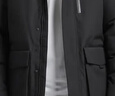 阿迪達斯25年冬款黑色派克羽絨服  商務(wù)通勤600蓬男士休閑羽絨連帽夾克 曬單實(shí)拍圖