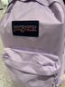JANSPORT杰斯伯雙肩包女學(xué)生書(shū)包男運動(dòng)休閑純色背包4QUT5M9 暮山紫 曬單實(shí)拍圖