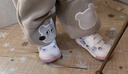 泰蘭尼斯春季新款學(xué)步鞋叫叫鞋寶寶鞋輕便網(wǎng)面女童鞋 白/粉 單網(wǎng) 23 內長(cháng)15cm 適合腳長(cháng)14.0cm 曬單實(shí)拍圖