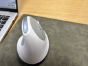 B.O.W航世 MD390L有線(xiàn)無(wú)線(xiàn)藍牙三模充電人體工學(xué)鼠標垂直立式靜音筆記本平板手機辦公電腦鼠標 極客灰 曬單實(shí)拍圖