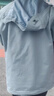 駱駝（CAMEL）三防沖鋒衣戶(hù)外登山服防風(fēng)防水防污三合一運動(dòng)外套 AD12263514X，抓絨內膽霧灰藍男 L 曬單實(shí)拍圖