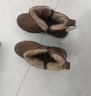 達芙妮雪地靴女冬季加絨加厚保暖短靴東北大棉鞋子 4023608085 棕色 37  曬單實(shí)拍圖