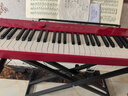 卡西歐（CASIO）電鋼琴PXS1100/PXS3100重錘88鍵便攜式智能觸屏成人兒童練習考級 【當日達/次日達】PX-S1100+便攜X架 紅色琴身 曬單實(shí)拍圖
