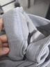 伯希和（Pelliot）戶(hù)外抓絨衣男女春秋抗菌保暖衣立領(lǐng)T恤內搭打底衫114315385灰XL 曬單實(shí)拍圖