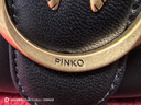 PINKO【限時(shí)折扣】女包羊皮燕子包泡芙枕頭包飛鳥(niǎo)包單肩包斜挎包 曬單實(shí)拍圖