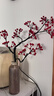 京東鮮花發(fā)財紅果漿果冬青仿真羅漢果插花客廳茶室喬遷花藝高端裝飾擺設 曬單實(shí)拍圖