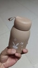 【京東物流送貨上門(mén)】萌萌兔卡通水杯女牛奶玻璃杯創(chuàng  )意便攜杯子 咖色萌萌兔 330ml 1只 曬單實(shí)拍圖