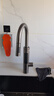 HOMK【德國】包安裝電熱水龍頭抽拉式304不銹鋼機身變頻恒溫即熱式洗菜盆廚房電熱水器小廚寶冷熱龍頭 槍灰-漏?？睢咀冾l恒溫】旋轉抽拉+水電分離 【送貨上門(mén)+免費安裝】 曬單實(shí)拍圖