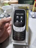 諾基亞（NOKIA）3210 4G 移動(dòng)聯(lián)通電信廣電全網(wǎng)通 2.4英寸雙卡雙待 直板按鍵學(xué)生功能機備用手機黑色 曬單實(shí)拍圖