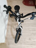 KinderKraftkk兒童自行車(chē)4-6-12歲學(xué)生單車(chē)青少年男女孩禮物山地車(chē)16寸銀 曬單實(shí)拍圖