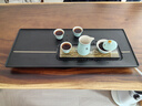 金鑲玉茶盤(pán)茶托簡(jiǎn)約商務(wù)黑金石家用功夫茶具整塊大號石茶臺 簡(jiǎn)韻 曬單實(shí)拍圖