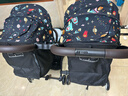 babynest雙胞胎嬰兒推車(chē)可坐可躺可拆分輕便折疊高景觀(guān)新生兒童雙人0-3歲 星空黑+星空黑[三代] 曬單實(shí)拍圖