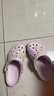 卡駱馳（CROCS）【采銷(xiāo)直播】貝雅洞洞鞋男鞋女鞋輕便耐磨一腳蹬拖鞋休閑鞋|10126 裸粉-6PI 36 /37(220mm) 曬單實(shí)拍圖