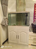 福路康魚(yú)缸一體缸自循環(huán)免換水家用客廳帶柜子小型落地玻璃造景全自動(dòng) 800魚(yú)缸+柜子(送豪華大禮包) 曬單實(shí)拍圖
