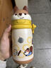 babycare兒童保溫杯嬰兒小松鼠寶寶1-3歲不銹鋼吸管水杯壺學(xué)生上學(xué)450ml 曬單實(shí)拍圖