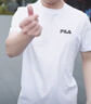 FILA 斐樂(lè )官方短袖T恤男夏季簡(jiǎn)約透氣圓領(lǐng)t恤運動(dòng)健身休閑上衣 曬單實(shí)拍圖