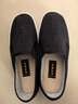 內聯(lián)升烏拉草厚底布鞋新款大內聯(lián)升老北京布鞋休閑鞋男平底單鞋6095/94 黑色 【DN6095】 42 曬單實(shí)拍圖